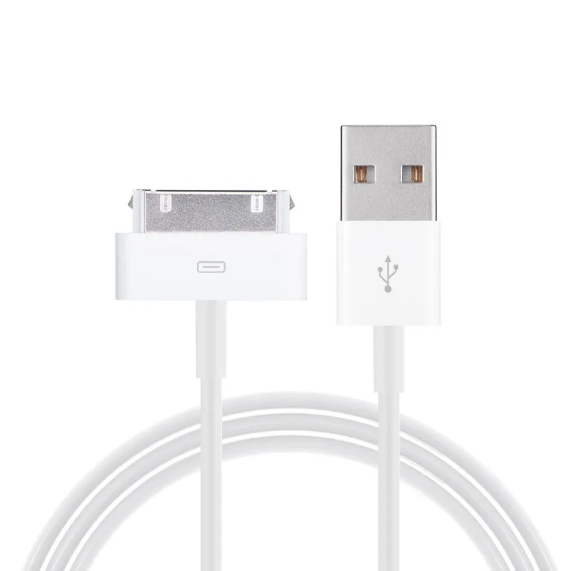 Кабель для быстрой зарядки iPhone 4 4S 3GS 3G iPad 1 2 3 iPod Nano itouch 30 Pin зарядное устройство
