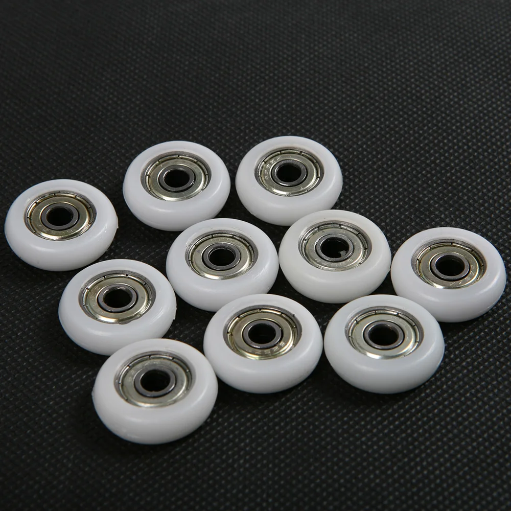 Новый 20 шт. Arc R Тип высокоуглеродистой сталь подшипник белый и черный цвет 5x23 мм x 7