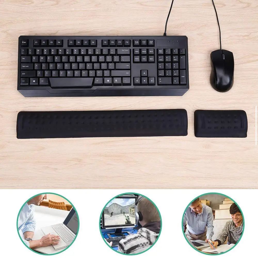 Игровой коврик для мыши с эффектом памяти эргономичный дизайн офиса домашнего