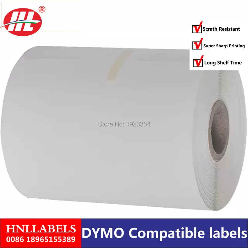 50X Dymo Ленточные этикетки от dymo 1744907 совместимость 4 &quotx 6&quot DYMO 104 мм * 159 220