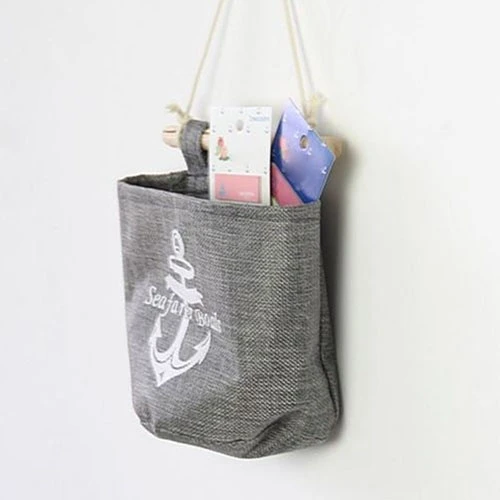 Practical Cotton Linen Wall Door Closet Hanging Storage Bag Sundries Organizer | Мебель
