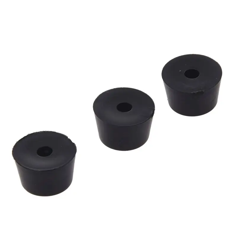 60 шт. универсальная коническая черная резиновая накладка на бампер 15 мм x 10