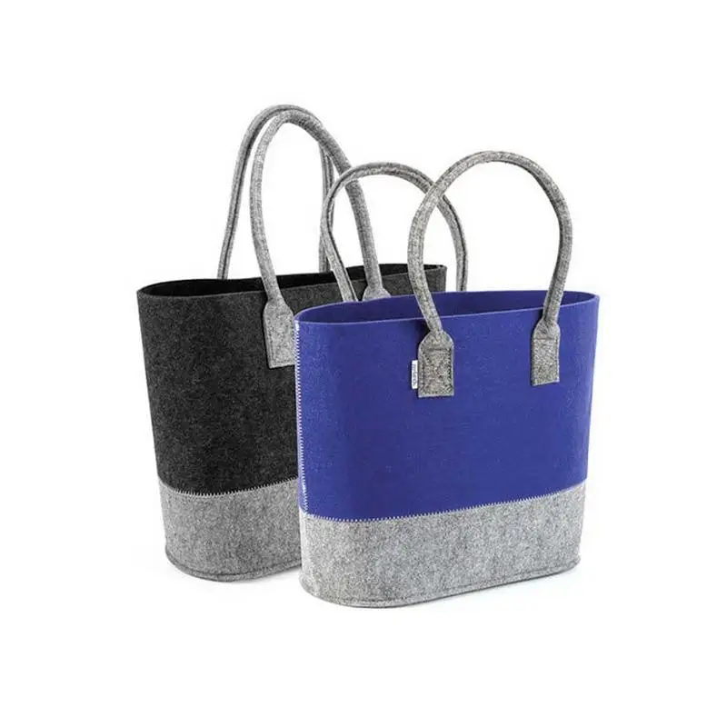 Большая корзина для сбора хозяйственная сумка высокое качество из войлока