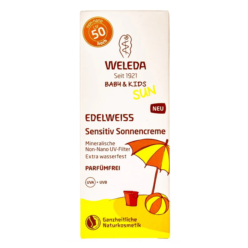 Натуральный солнцезащитный крем для младенцев и детей SPF 50 мл|Автозагары