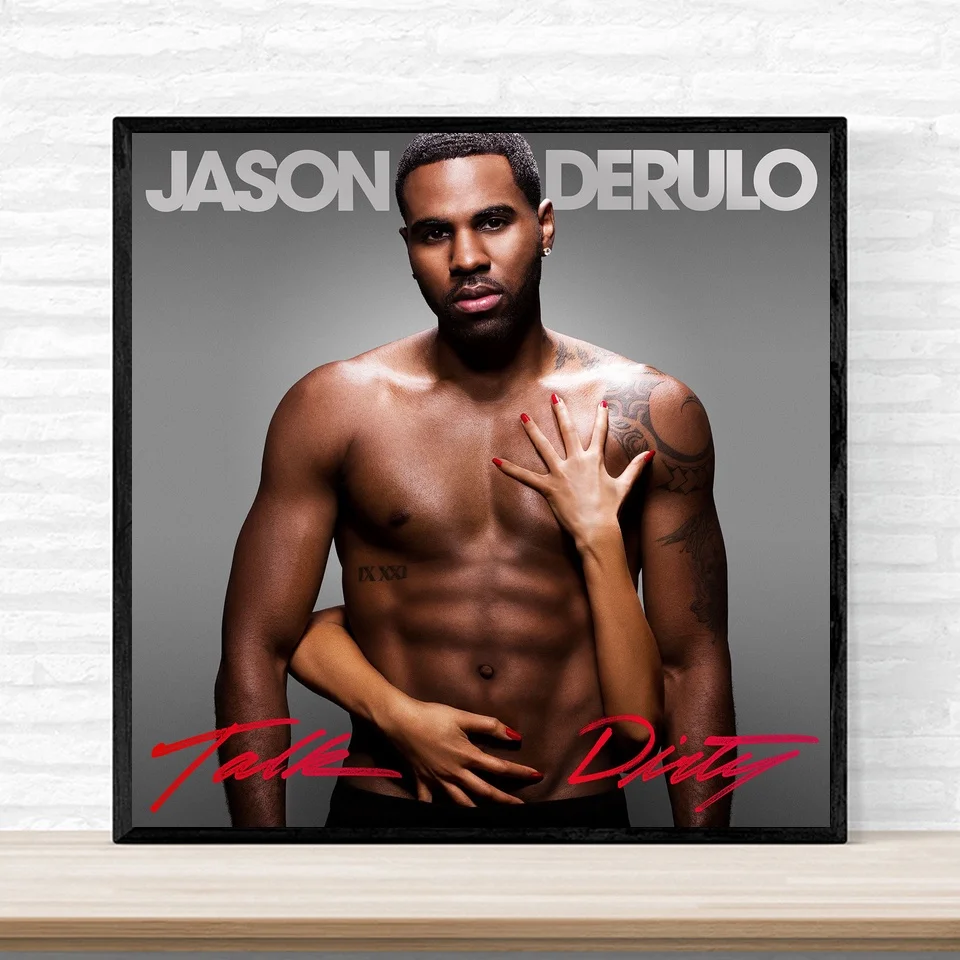 Jason Derulo Talk грязный музыкальный альбом Обложка постер печать на холсте настенный