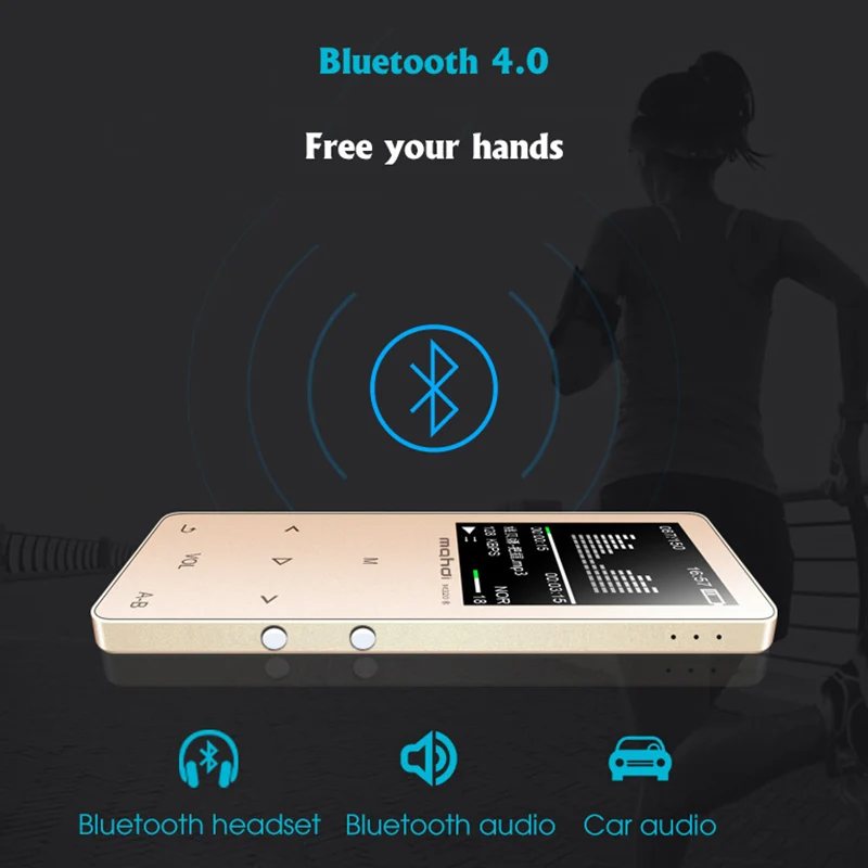 Mahdi M320 Mp3 плеер 8 Гб металлический Hifi без потерь аудио музыкальный встроенный