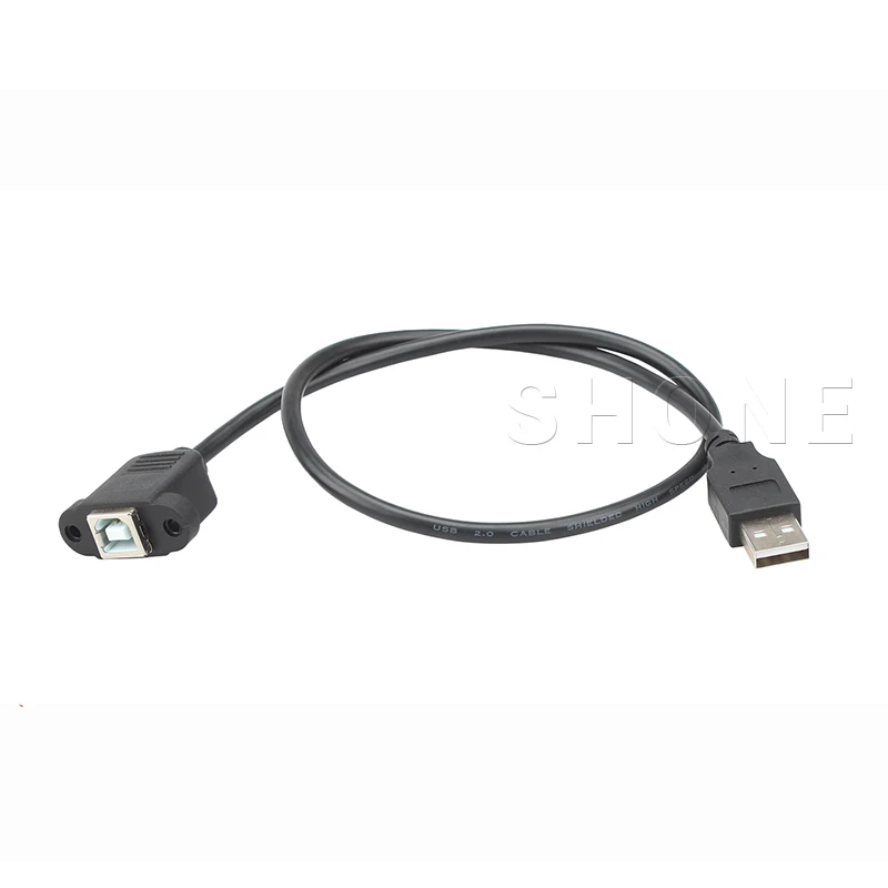 Кабель удлинитель USB2.0 штекер гнездо B с удлинителем 0 5 м|Компьютерные кабели и