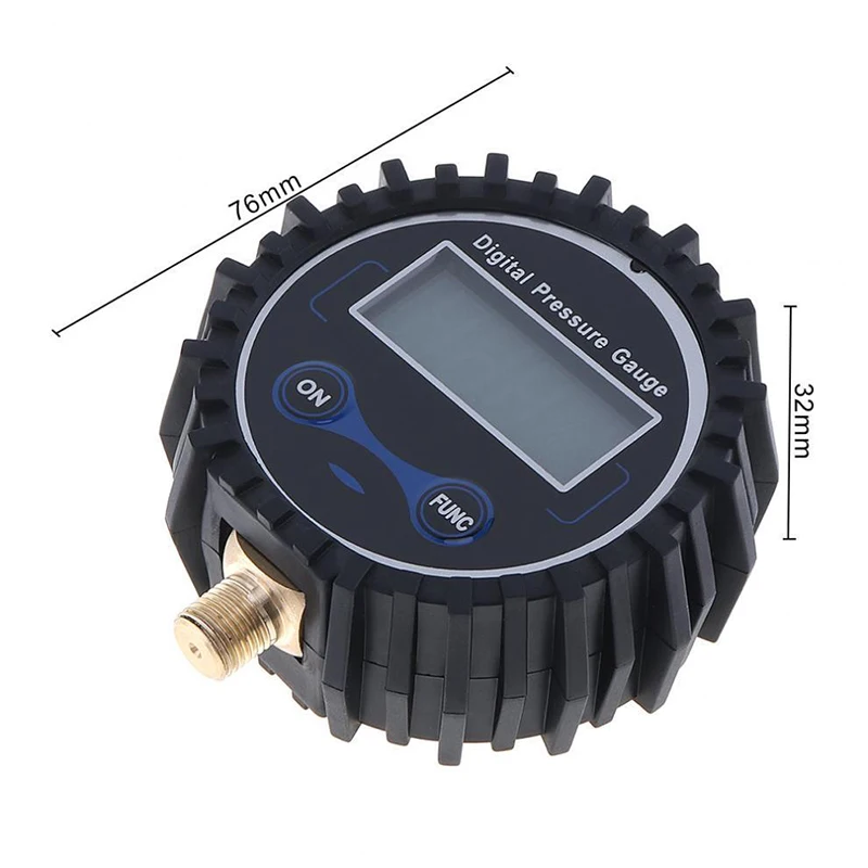Насос для накачки шин Высокоточный цифровой 200PSI манометр автомобиля грузовика