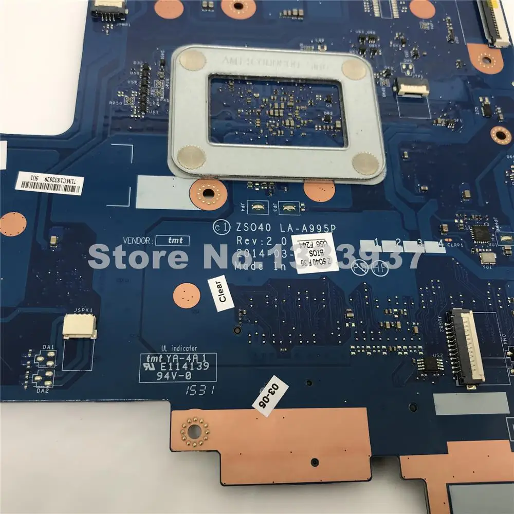 789028-501 788004-501 ZS040 LA-A995P материнская плата для HP 14-R 240 246 G3 240-g3 ноутбука N2840 SR1YJ |