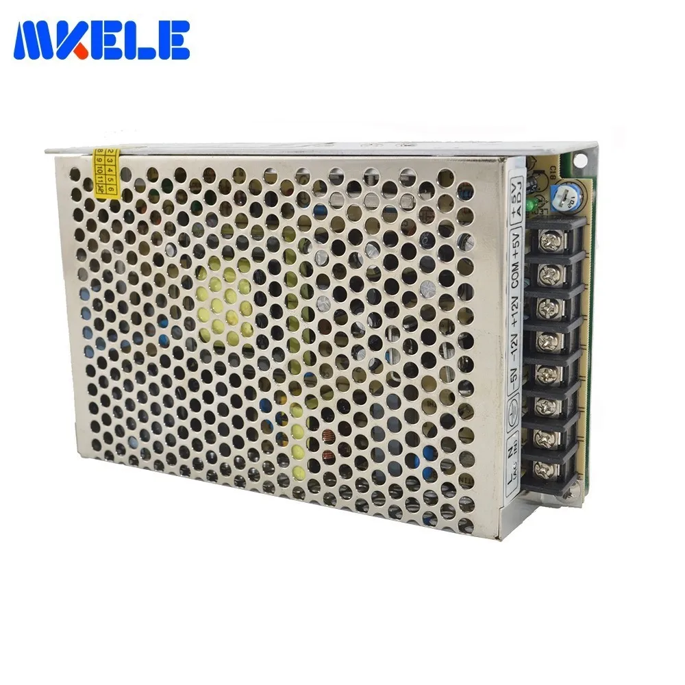 Горячая продажа AC 220V к DC импульсный источник питания 5V 12V 24 V-12 V на четыре выхода