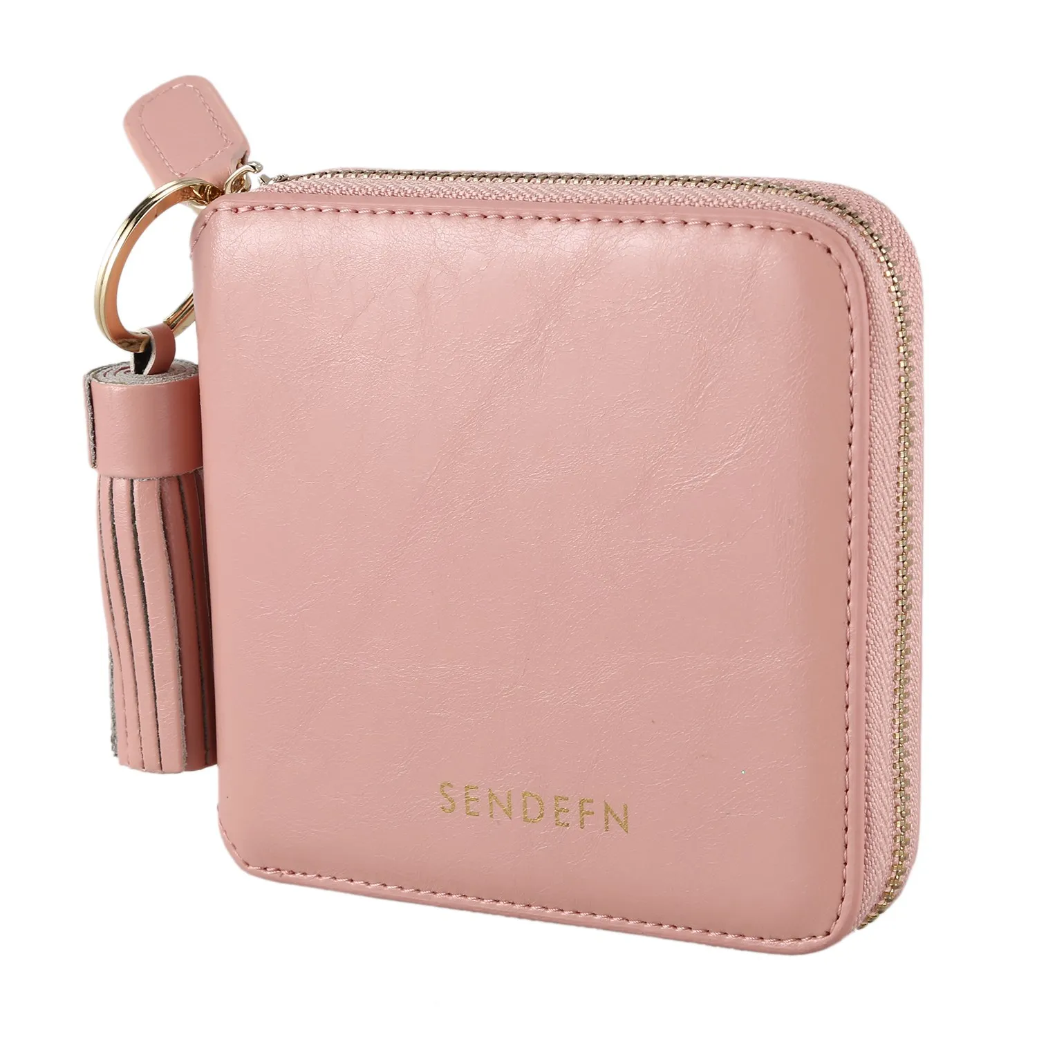 Sendefn Genuine Leather Mini Tassel Short Women Wallet Lady Pocket Coin Purse Card Holder Phone Female | Багаж и сумки