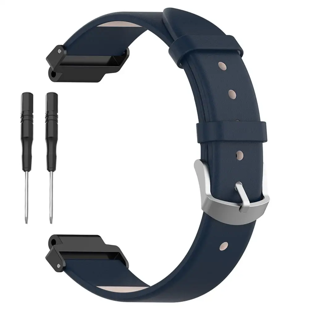 Натуральная кожа сменный ремешок для часов Ремешок наручных Garmin Forerunner 230 235 220 620 630