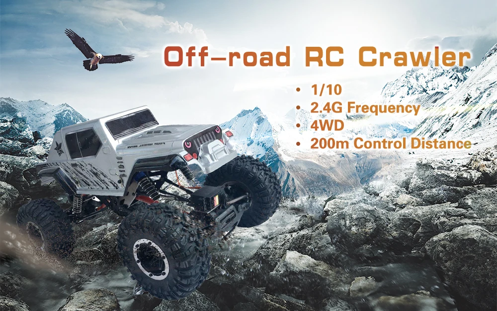 Remo Hobby 1073-SJ RC автомобиль 1/10 2 4 г 4WD матовый внедорожные автомобили Рок Гусеничный