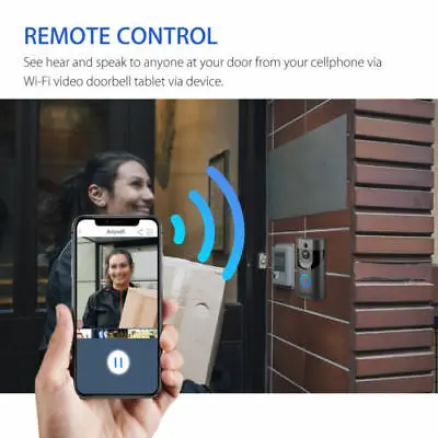 1080P Смарт WIFI безопасности дверной Звонок беспроводной видео дверь телефон камера