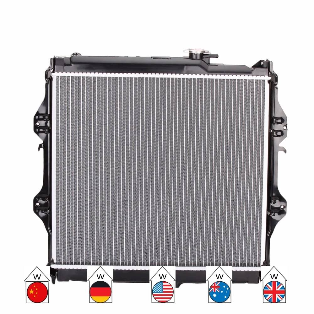 Автомобильный радиатор для Toyota Hilux RZN149R RZN147 RZN169R RZN179R 2.7L бензиновый 1640075270 1640075240 97