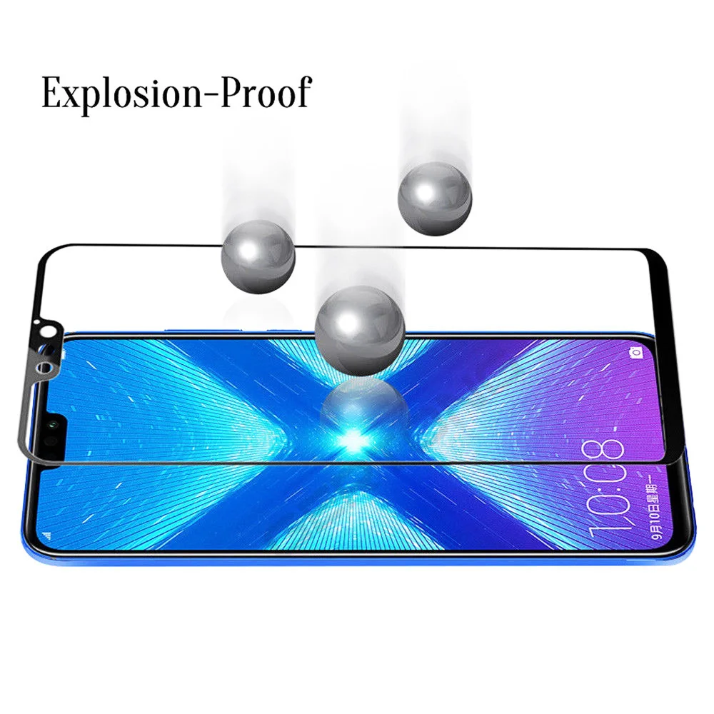 Honor8X закаленное стекло на huawei Honor 8X8 X полное покрытие экрана Защитная пленка