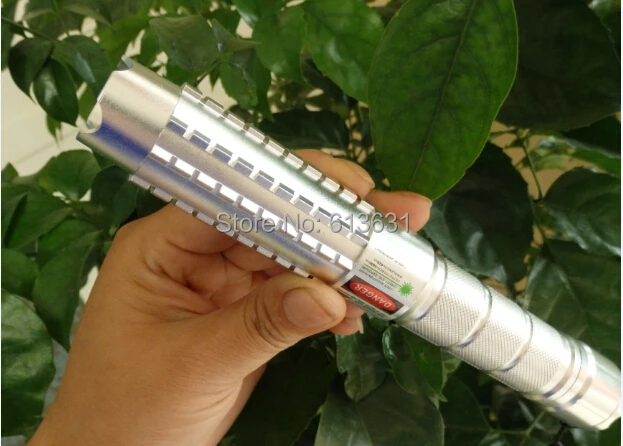 Powerful! Military Green laser pointer 200000m 200w High power 532nm Flashlight Lazer Focus Burning match Burn cigarettes+5 caps | Спорт и