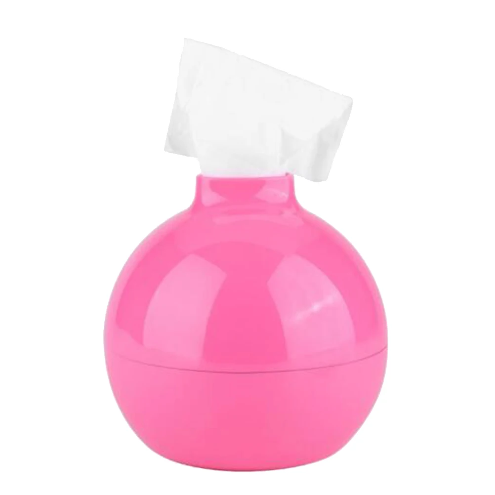 Бумажный держатель для салфеток съемный пластиковый креативный коробка хранения дома ванной автомобиля 1