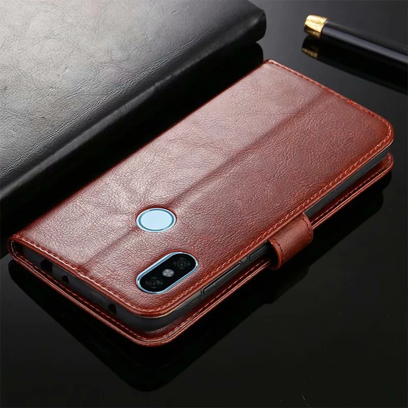 Luxury Flip Wallet Leather Case For Xiaomi Mi Max 3 8 SE 6X 5X A1 A2 Lite On Redmi 6A S2 Note 5 5A 6 Pro Plus Pocophone F1 | Мобильные