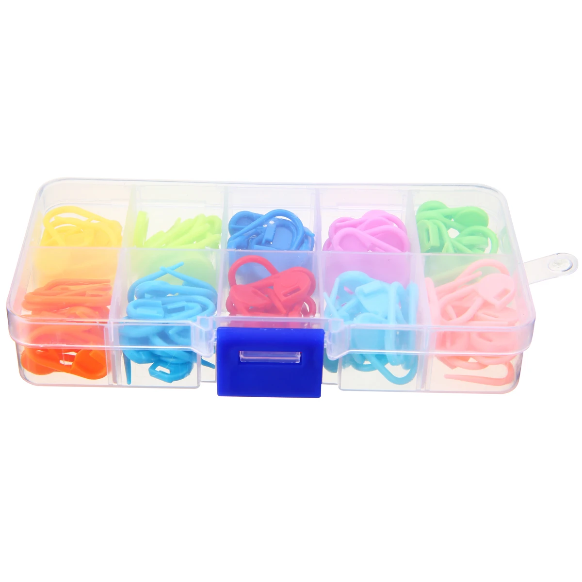 120 шт Смешанные Цвет крючком для вязания стежка иглы клип маркеры держатель