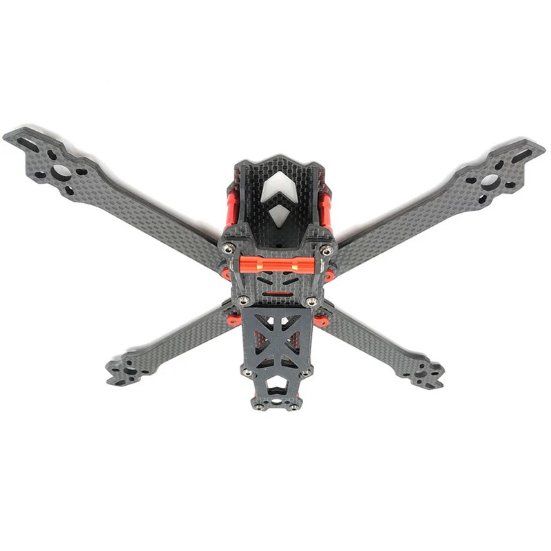 AlfaRC Fighter 230 мм 260 290 5/6/7 дюйма из углеродного волокна FPV Фристайл стрейч X Рамка