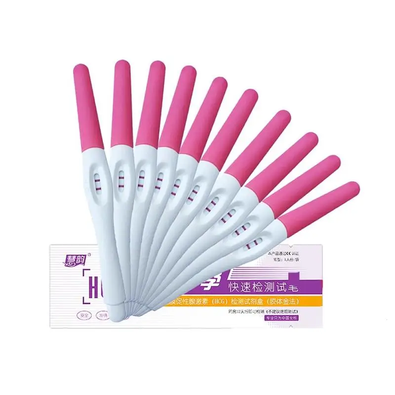 5 шт./упак. раннего Беременность мочи струйный тест Тесты дом частный беременных