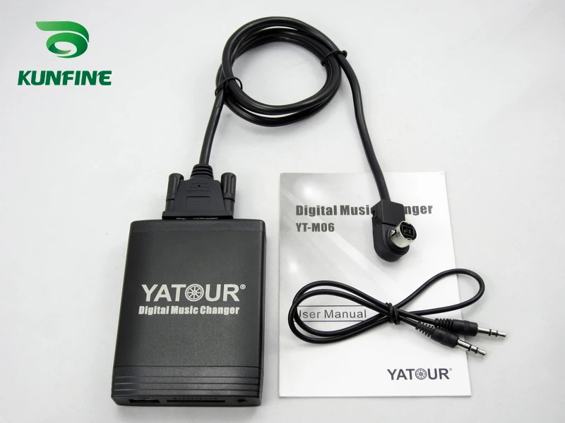 Автомобильный цифровой музыкальный адаптер USB SD Aux MP3 интерфейс автомобиля стерео