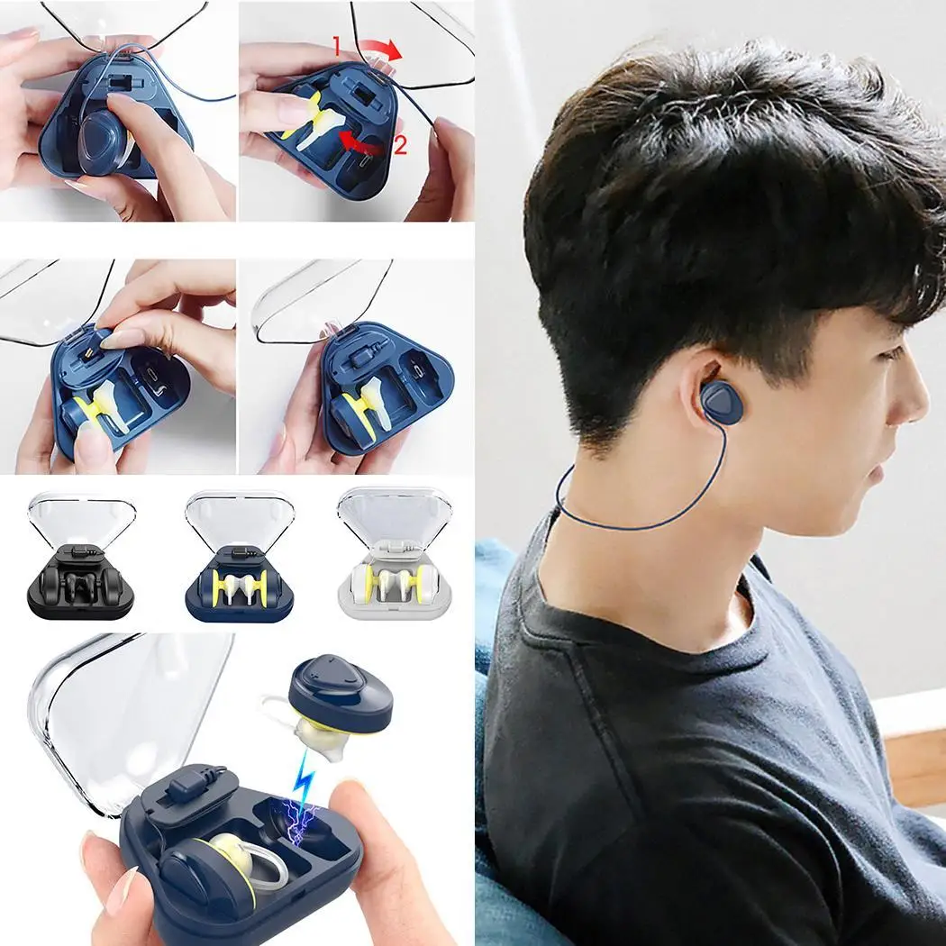 BL02 Wireless Sports Bluetooth Headset Mini Earbuds Multi-function Earphones about 10m A2DP HPF HSP AVRCP | Электроника