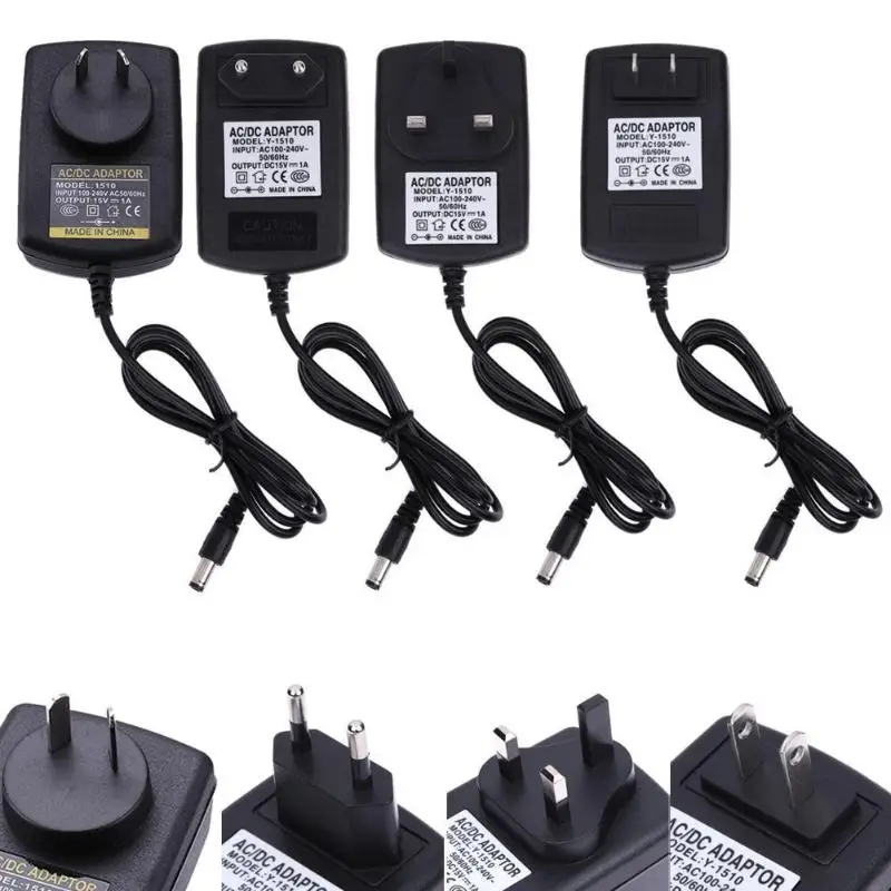 DC15V 1A адаптер переменного тока 100 V 240 DC 15 конвертер Питание адаптер|Адаптеры AC/DC| |