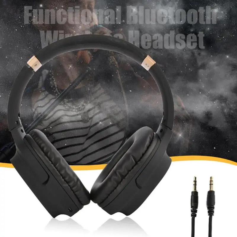 GS H8 Беспроводная Bluetooth складная игровая гарнитура наушники Поддержка tf карты