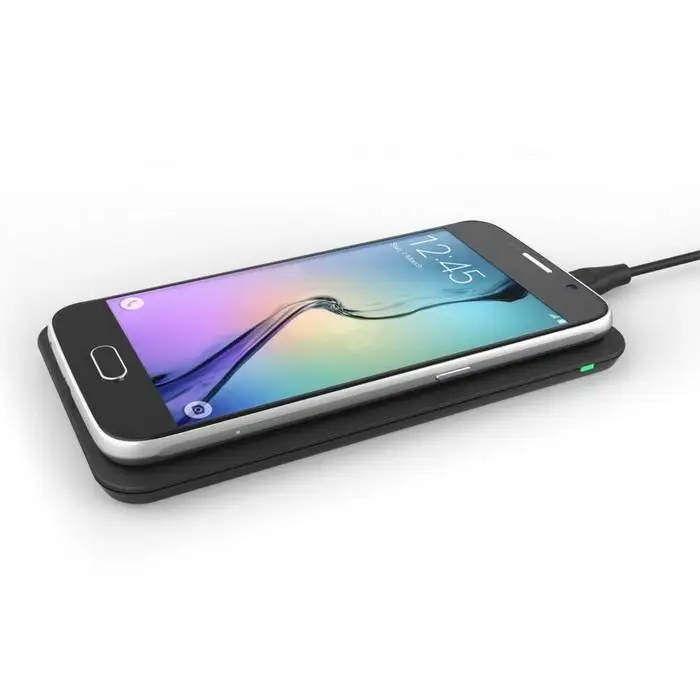 Беспроводное зарядное устройство Qi для iPhone X 8 Plus Samsung Galaxy S8 + Note Nexus 7 6 Lumia