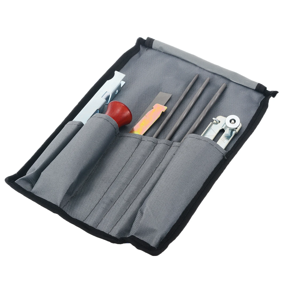 

8pcs Chain Saw Sharpening Kit Chainsaw Accessories Garden Lawn Mower Repair Tool Kits
