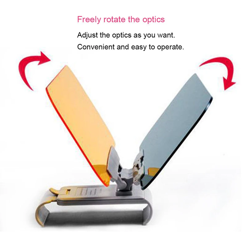 110*320*2mm Car HD Anti-Glare &amp Dazzling Goggle Day Night Vision Driving Sun Visors Mirror 115~190mm CD Board | Автомобили и
