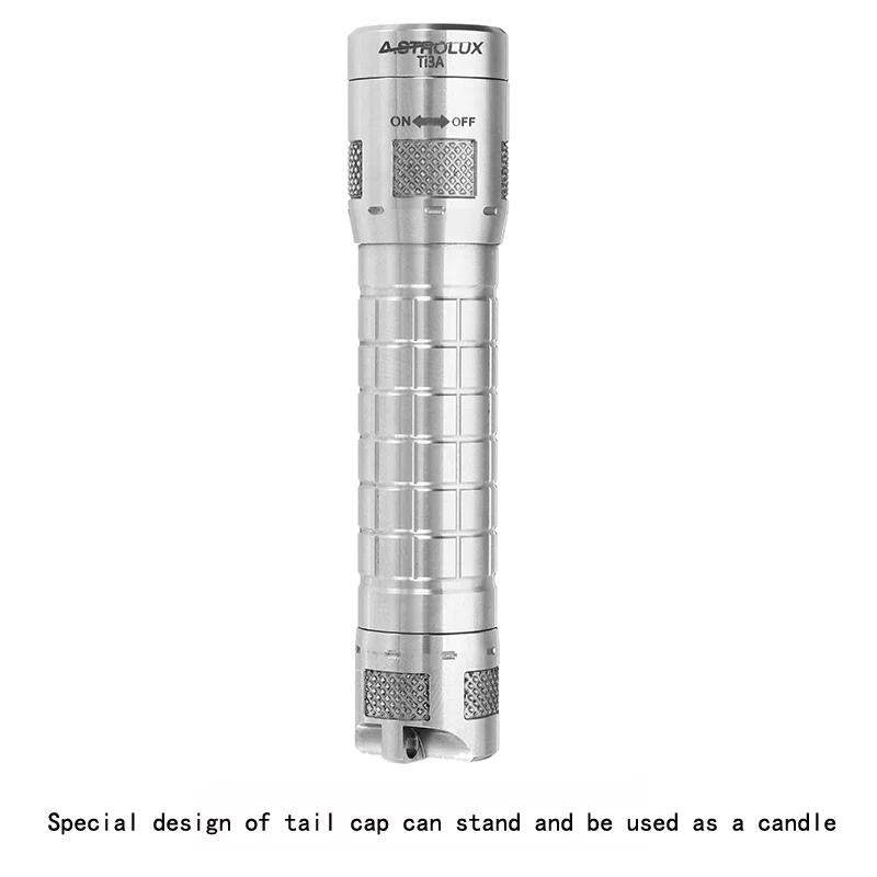 Титановый светодиодный фонарик Astrolux Ti3A Nichia 219C 85 лм 4 режима миниатюрный для