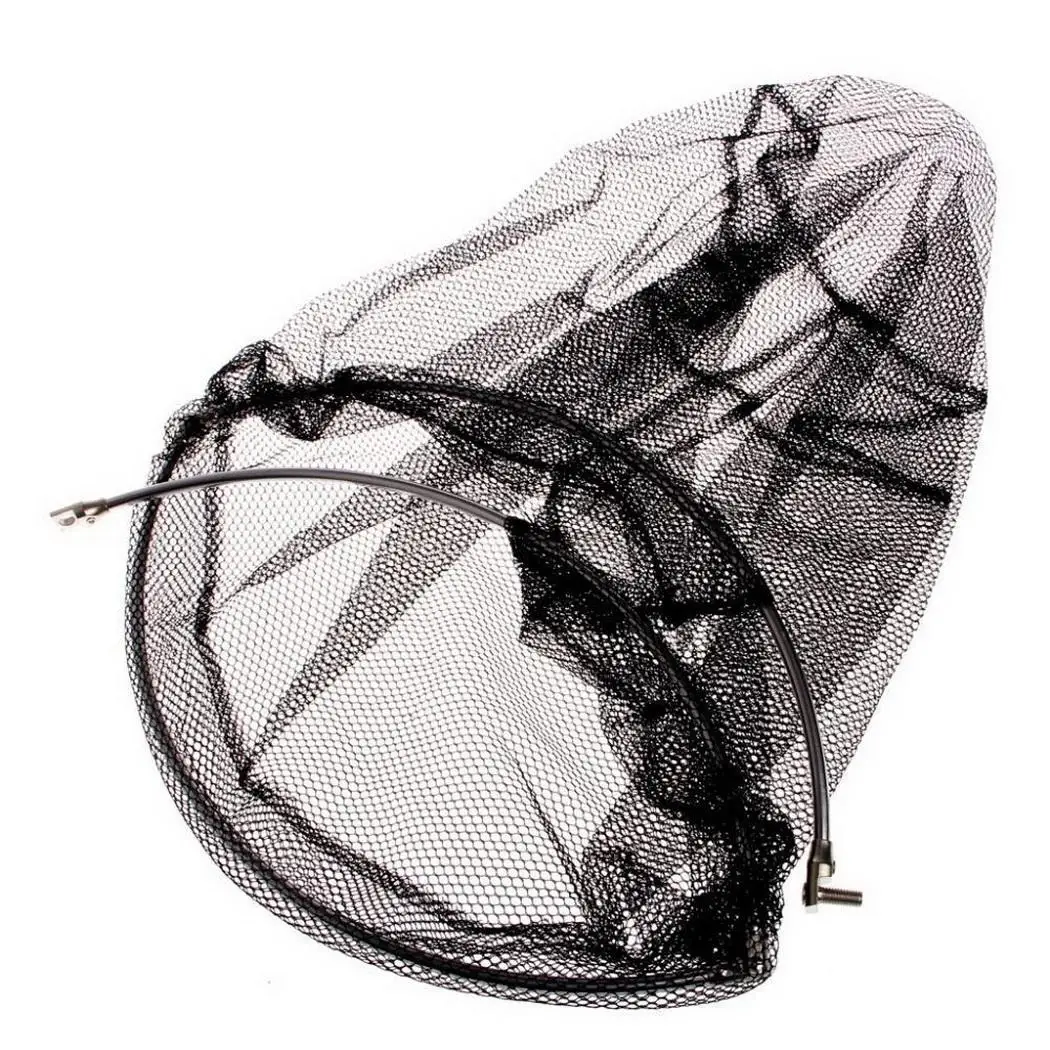 Stainless to Round Fishing Steel Frame Portable Lightweight and Catch easy Multifunction Net Foldable Retractable handle | Спорт и
