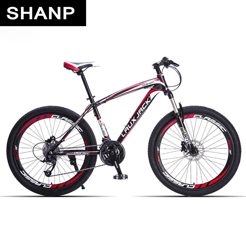 Lauxjack горный велосипед стальной рамы 24 скорости Shimano 26 &quotколеса Mtb|Велосипеды| |