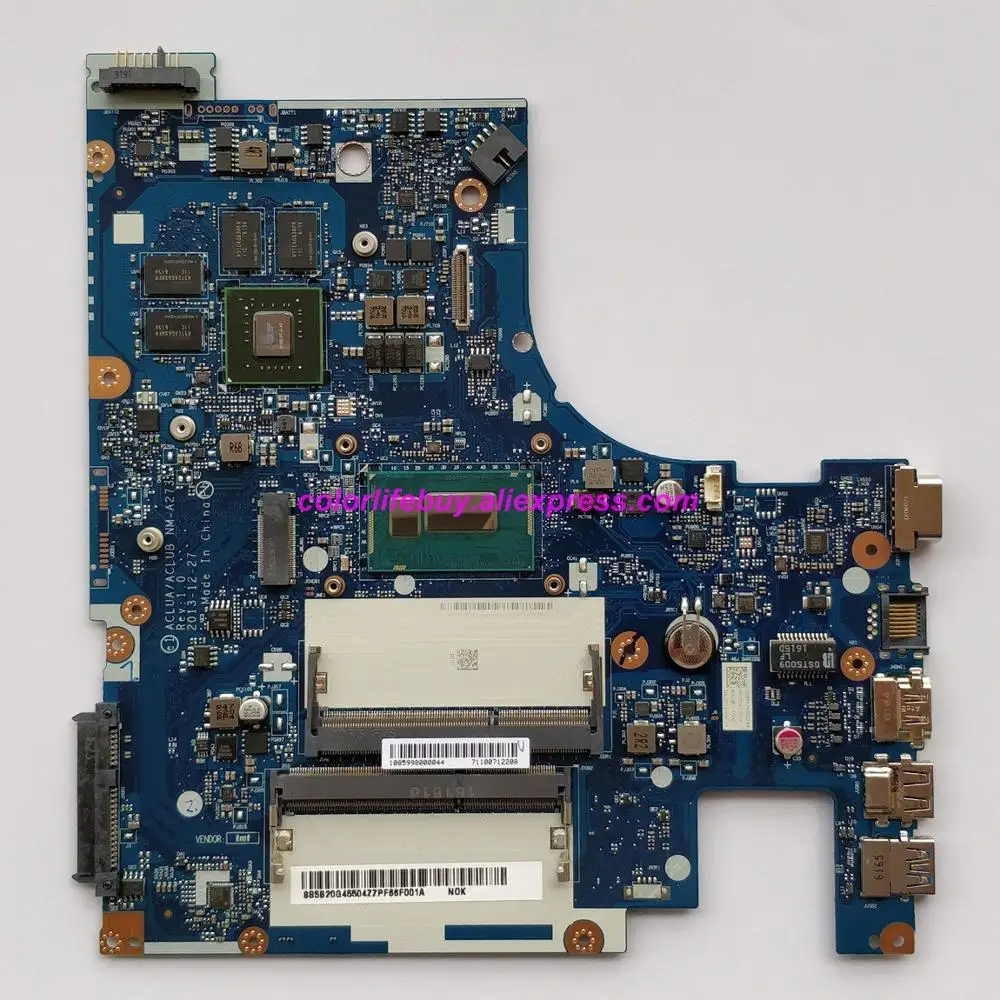Оригинальная материнская плата 5B20G45504 w i7-4510U CPU ACLUA / ACLUB NM-A273 840M/2G для ноутбука Lenovo