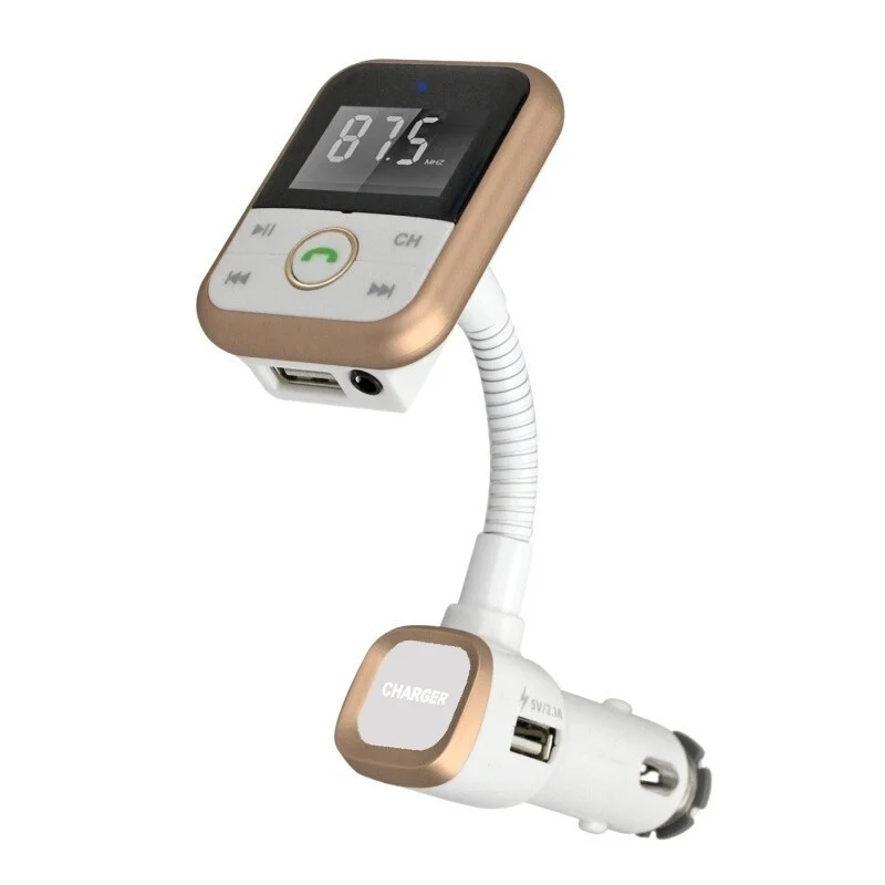 20 шт. автомобильный Bluetooth громкой связи MP3 FM плеер с USB Автомобильное зарядное