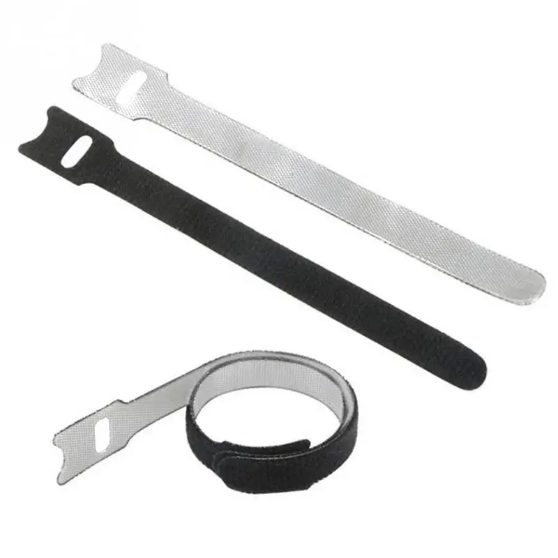 30 шт. Magic стикеры нейлон многоразовые впритык Кабельные стяжки с ушко отверстия