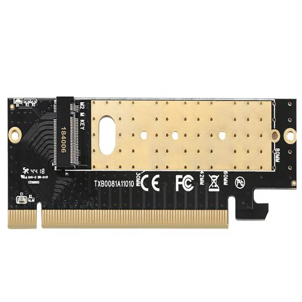 В наличии M.2 NVMe SSD NGFF к PCIE X16 адаптер MKey интерфейсная карта PCI Express 3 0x16 полная