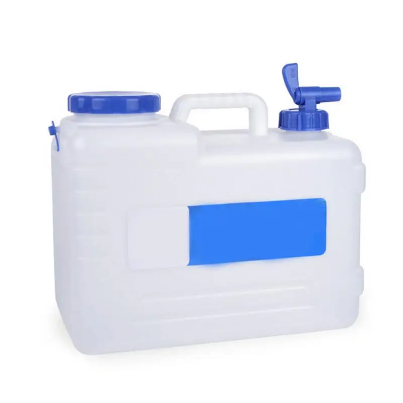 

15L Car Portable Bucket With Tap Outdoor Camping Home Drink Storage Bucket Car Trunk Water Barrel