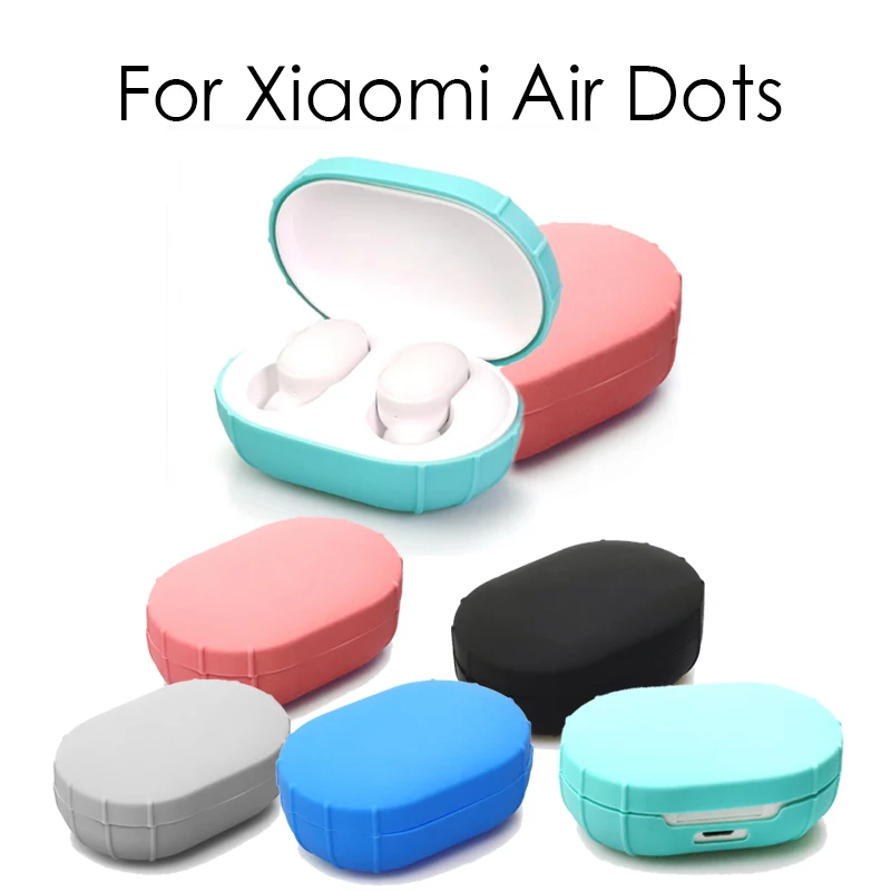 Чехол для Xiaomi Mi AirDots силиконовый чехол молодежная версия беспроводные Bluetooth