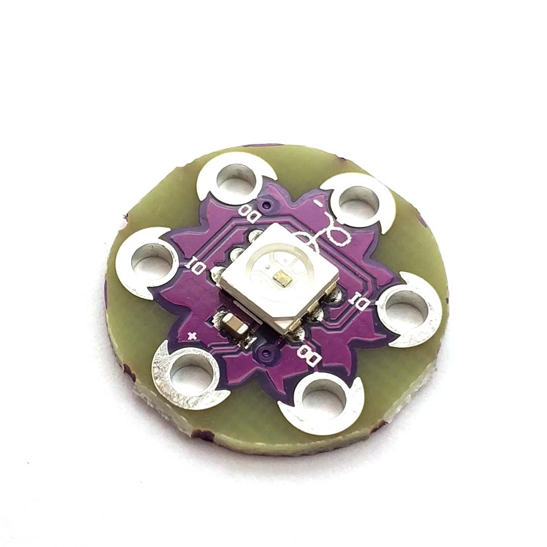 LilyPad Pixel Board WS2812 5050 RGB светодиодный модуль для Uno Diy Kit|Запасные части| |