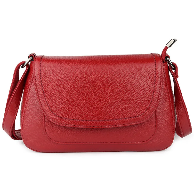 Classic Genuine Leather Woman Messenger Bag Luxury Handbags Women Bags Designer Small Shoulder Bolsa Feminina Bolso Mujer | Багаж и сумки