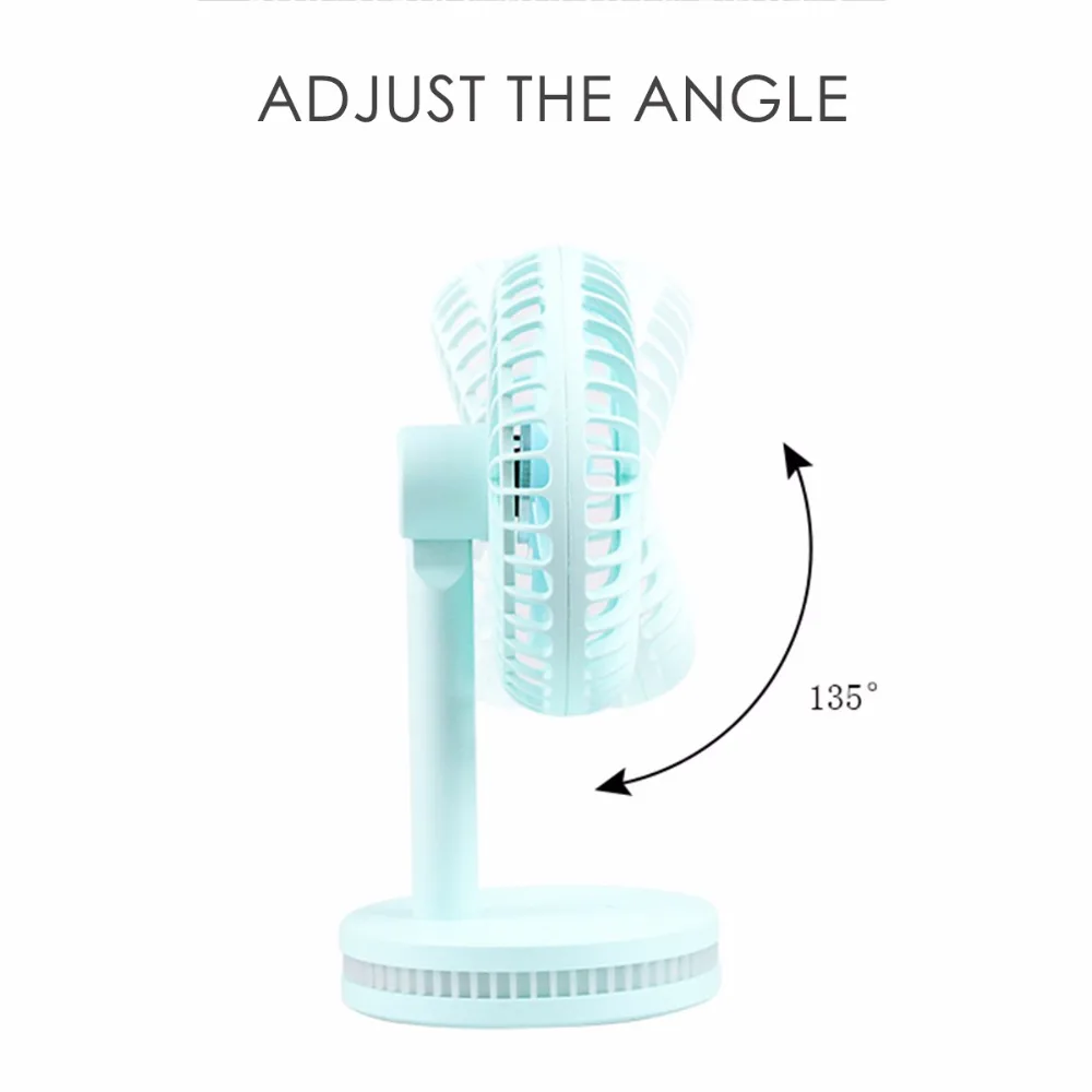 Hot sale Colorful Mini USB Night Light Rechargeable Air Cooling Fan Clip Desk Dual Use Home Student Dormitory Bedside Port | Бытовая