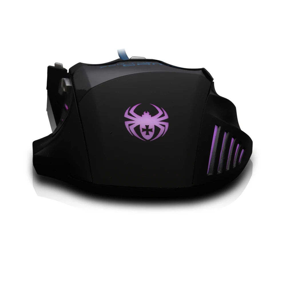 Игровая мышь ZELOTES T 80 7200 DPI подсветка многоцветная светодиодсветодиодный