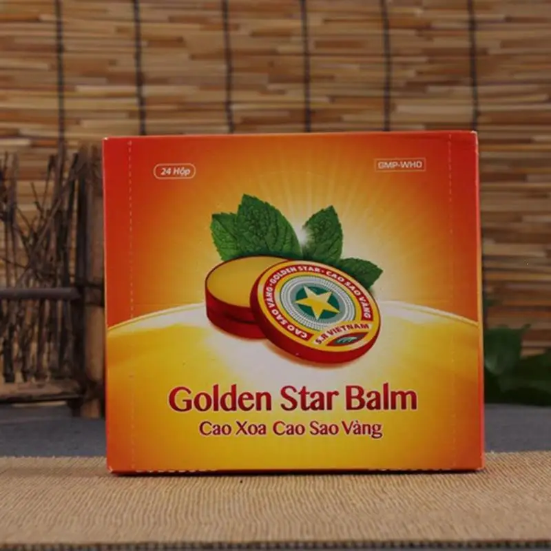 Лидер продаж 2 шт. оригинальный Золотая Звезда бальзам мазь для головной боли