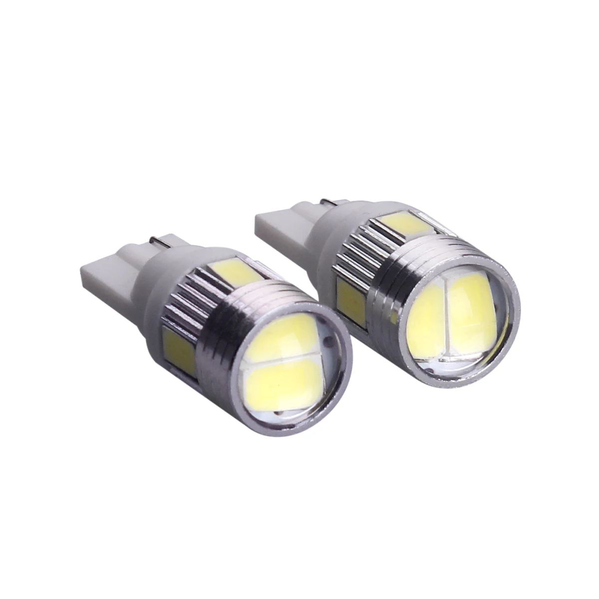 10 шт. T10 W5W 5630 6 SMD светодиодные автомобильные лампочки Автомобильные клиновидные