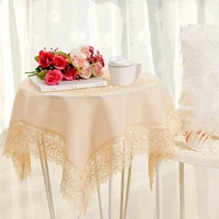 lace ribbon tablecloth household pastoral tablecloth tea table cloth tray mat heat insulation mat low cost wholesale