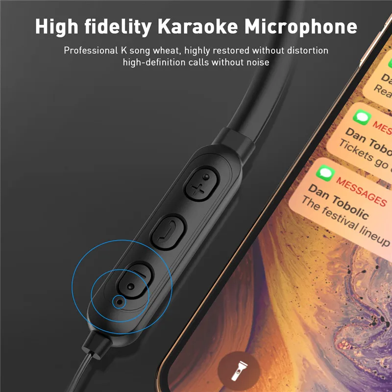 USLION, спортивные Bluetooth наушники, беспроводные наушники, стерео, для бега, Bluetooth, Heaset, с микрофоном, гарнитура, зарядный кабель